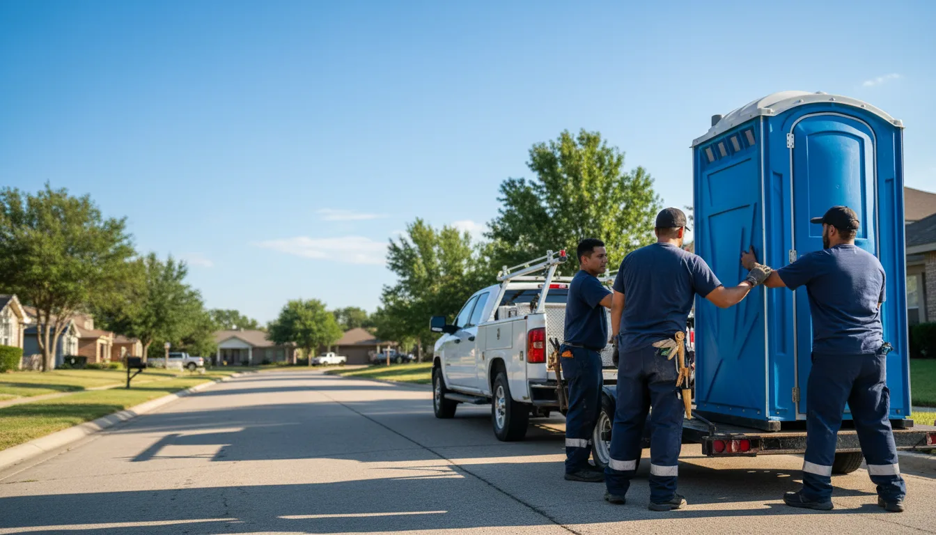 Portable Toilet Rental in Oxford, MI near me